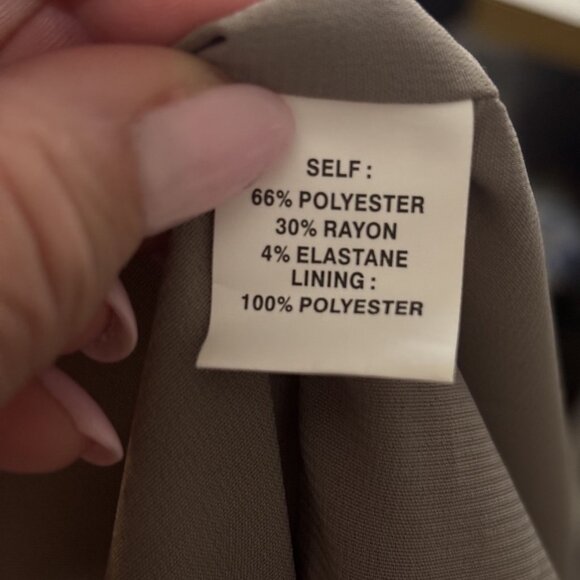 Kay Unger New York Stretch Midi Dress With Cowl Neck & Elbow-Length Sleeve - Picture 10 of 11